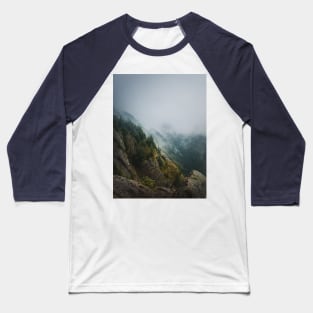 Idyllic foggy mounts Baseball T-Shirt